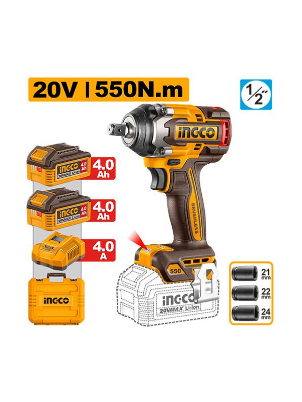 Cordless impact wrench