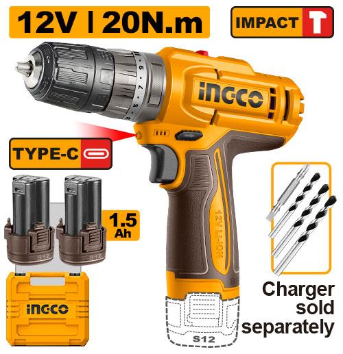 Cordless impact drill
