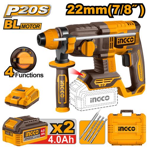 Cordless rotary hammer