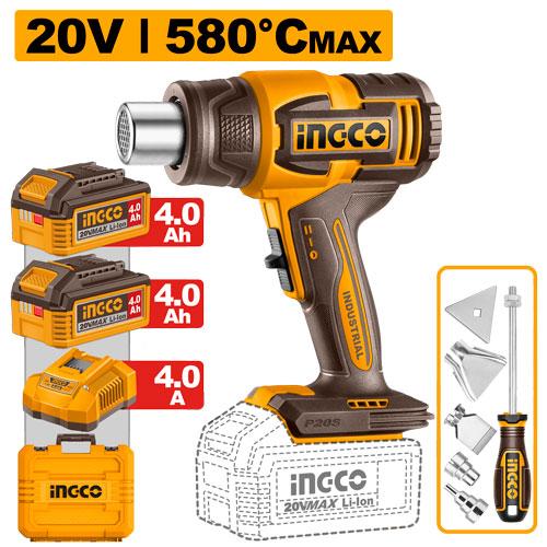 Cordless heat gun
